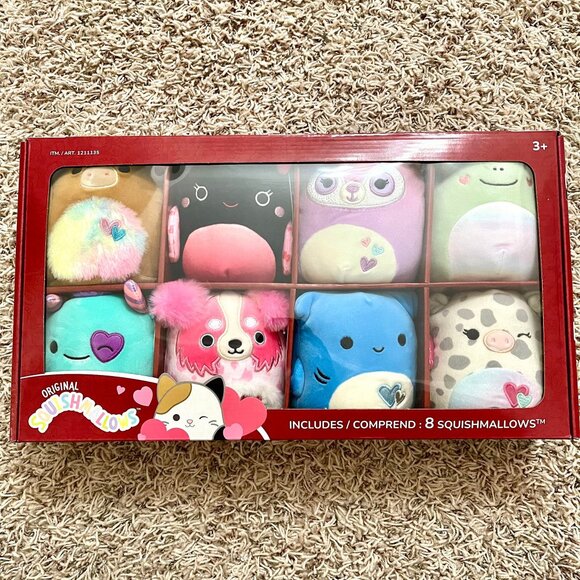 Squishmallows 5-inch Plush 8-pack Assorted Lover Collection (Brand New in Box) - Picture 5 of 6